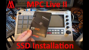 Akai MPC Live II - SSD Installation - It was more challenging than expected!