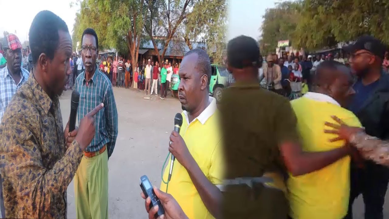 AFISA WA SERIKALI WAJIBISHANA NA WAZIRI KATAMBI 