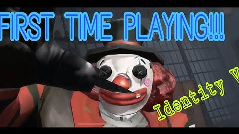 Playing Identity V for the first time on iPhone X