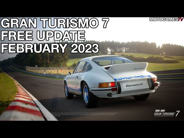 Gran Turismo 7's next update hits 28th September 2023