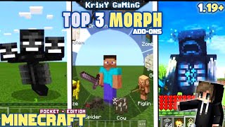 TOP 3 BEST MORPH MOD FOR MINECRAFT PE | 3 BEST MORPH MOD FOR MINECRAFT PE screenshot 5