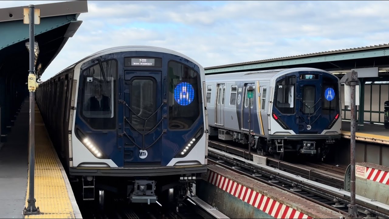 (A) Train Action At Rockaway Blvd And Euclid Ave