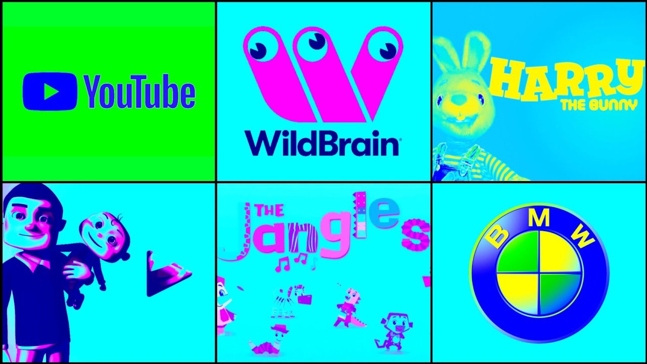 Best logo Compilation Effects: YouTube tv, Wildbrain, Videogyan,BMW  Logo Effects