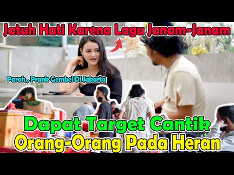 PARAH, GEMBEL PRANK GEMBEL DI JAKARTA, DAPAT TARGET CANTIK BANGET, ORANG2 PADA HERAN, MAIN JANAM2