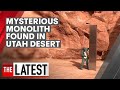 Mysterious metal monolith discovered in Utah desert | 7NEWS
