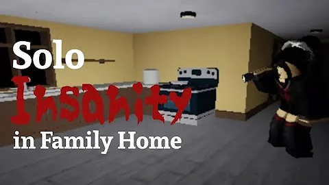 Solo Insanity Mode in Family Home | Roblox Specter Mobile