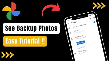How To See Backup Photos In Google Photos !