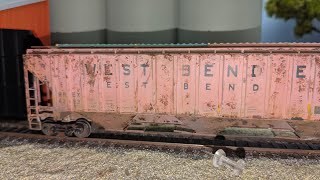 How I Weather rolling Stock (Step 1)
