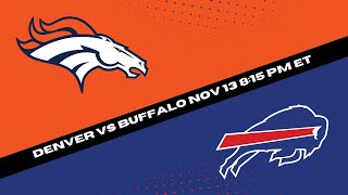 Buffalo Bills vs Denver Broncos Prediction and Picks - Monday Night Football Picks Week 10