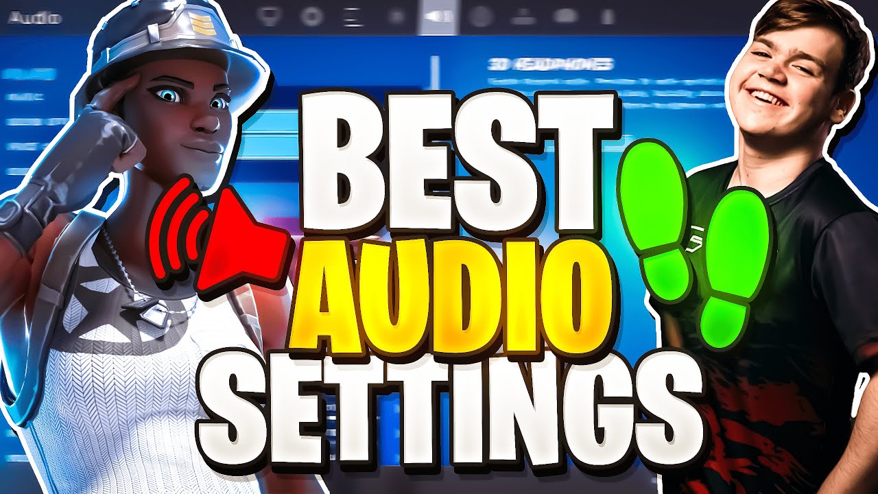 New Overpowered Sound Settings In Fortnite Tutorial Youtube