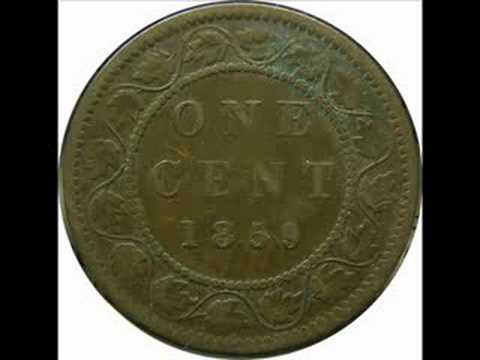 1859 Canadian Large Cents