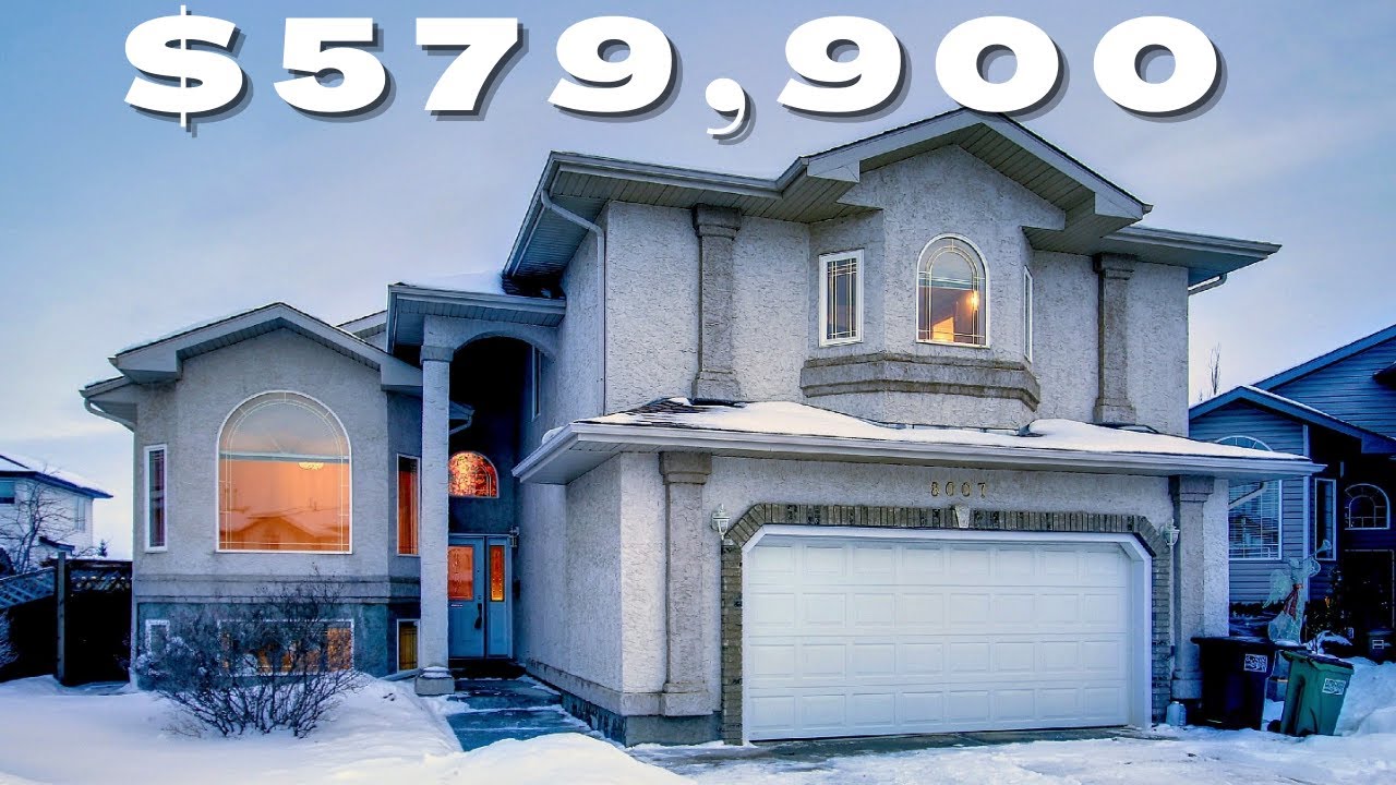 Tour a 2300 sq ft BILEVEL Home in North Edmonton! Home For Sale 2022