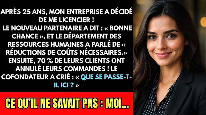 Mon Patron M’a Licencié Après 25 Ans – Ils Ont Ensuite Perdu 70 % De Leurs Clients !