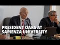 AUDIO: President Dallin H. Oaks Speaks at Sapienza University in Rome