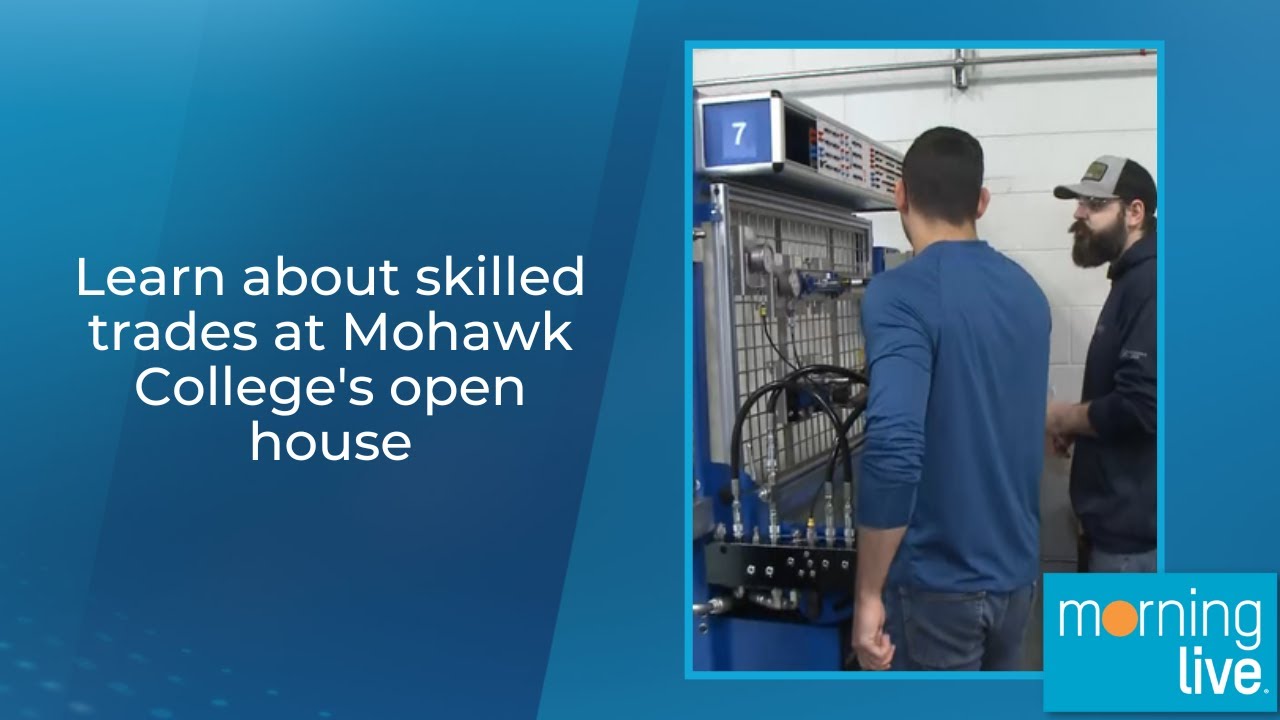 Learn about the skilled trades at Mohawk College's open house - YouTube