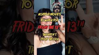Friday the 13th Horror Movie Recommendations ☠️