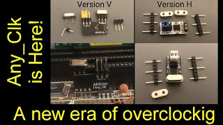 Custom clock generator for Retro systems Any_Clk. A new era of Retro Overclocking?