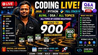 python coding live Stream telugu . #live #mernstack #livestream #trending  @codewithsubbu1 ​ Guide