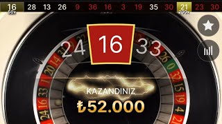 Rulet Lightning 150.000 Tl Kazanç %100 Oran İle Tablo Konuştu Bugün