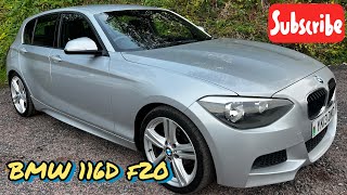 2013 BMW 116d M Sport F20 walk around review and start-up