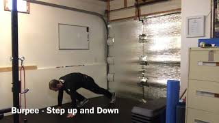Burpee - Step up and Down