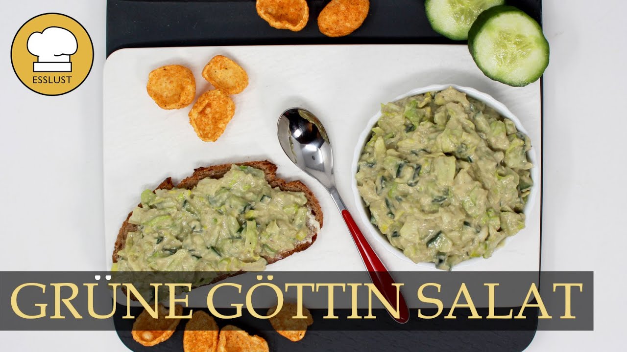 GRÜNE GÖTTIN SALAT - gesund, lecker und schnell gemacht