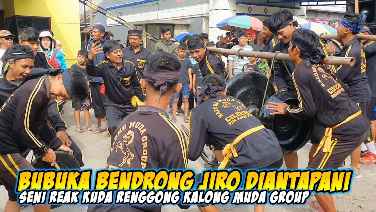 Bubuka Bendrong Jiro DiAntapani ‼️ Seni Reak Kuda Renggong Kalong Muda Group