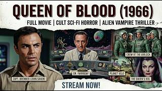 Queen of Blood (1966) Full Movie | Cult Sci-Fi Horror in Space | Alien Vampire Thriller Classic
