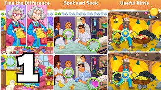 Differences - Find & Spot It - Gameplay Walkthrough Part 1 screenshot 2