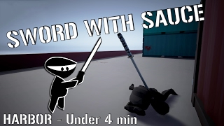 Sword With Sauce  - Harbor Level Gameplay - Under 4 minutes  ( No commentary ) screenshot 4