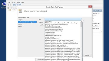 Windows 8.0 Professional - Schedule a Task Based on a Specific Event