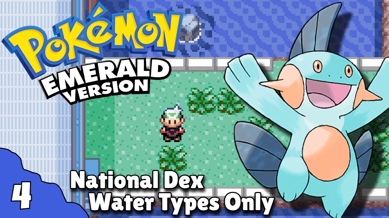Mauville City & Dynamo Badge | Pokemon Emerald | National Dex | Water Types Only | PART 4