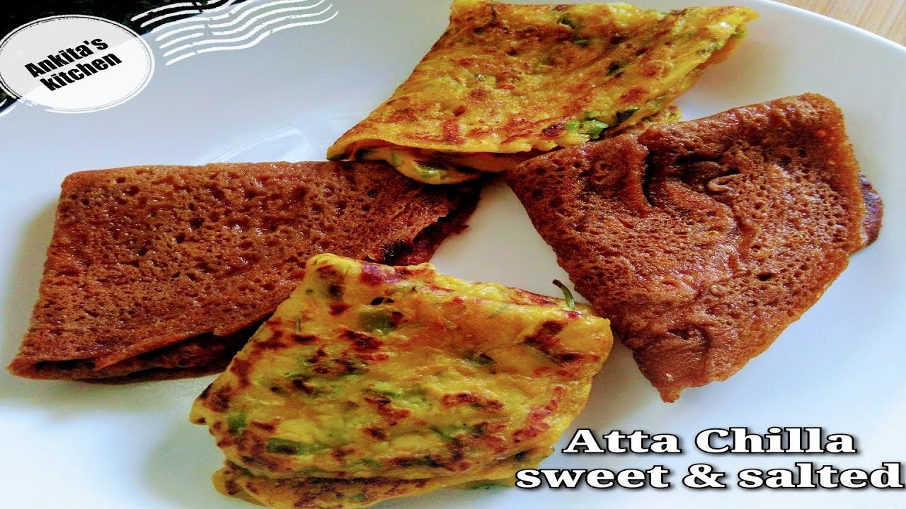 गेहूँ के आटे का झटपट पौष्टिक नाश्ता | Wheat Flour Chilla |Lunchbox Recipes| Healthy Recipes| | Ankita