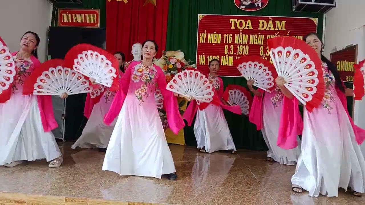 THANH THỊNH MÚA MỪNG 8/3