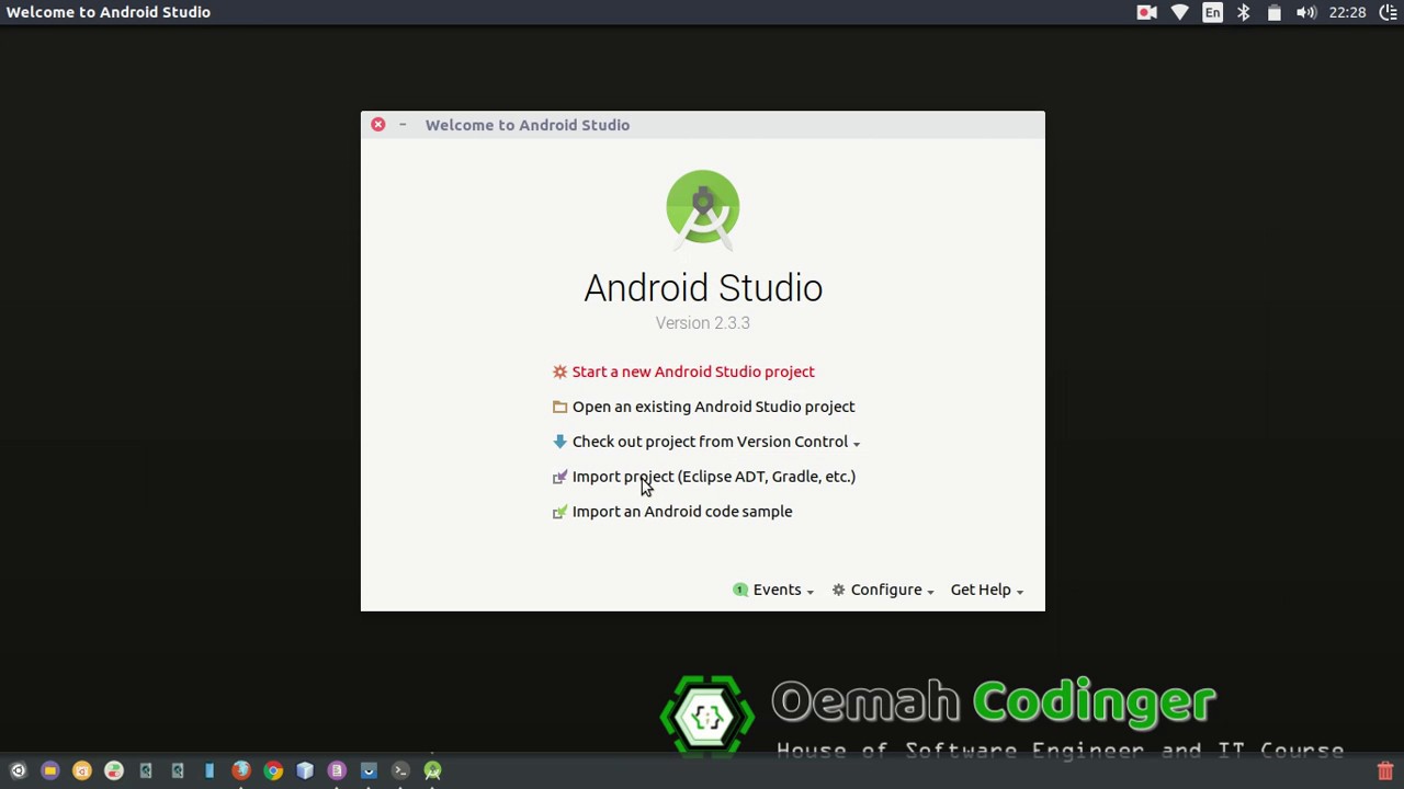 Membuat Tab Activity di Android Studio - YouTube