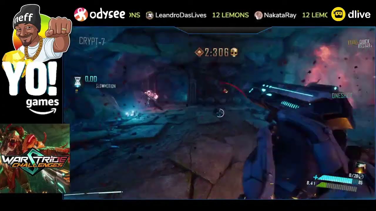 Warstrider Challenges / Código Incent Ativado.