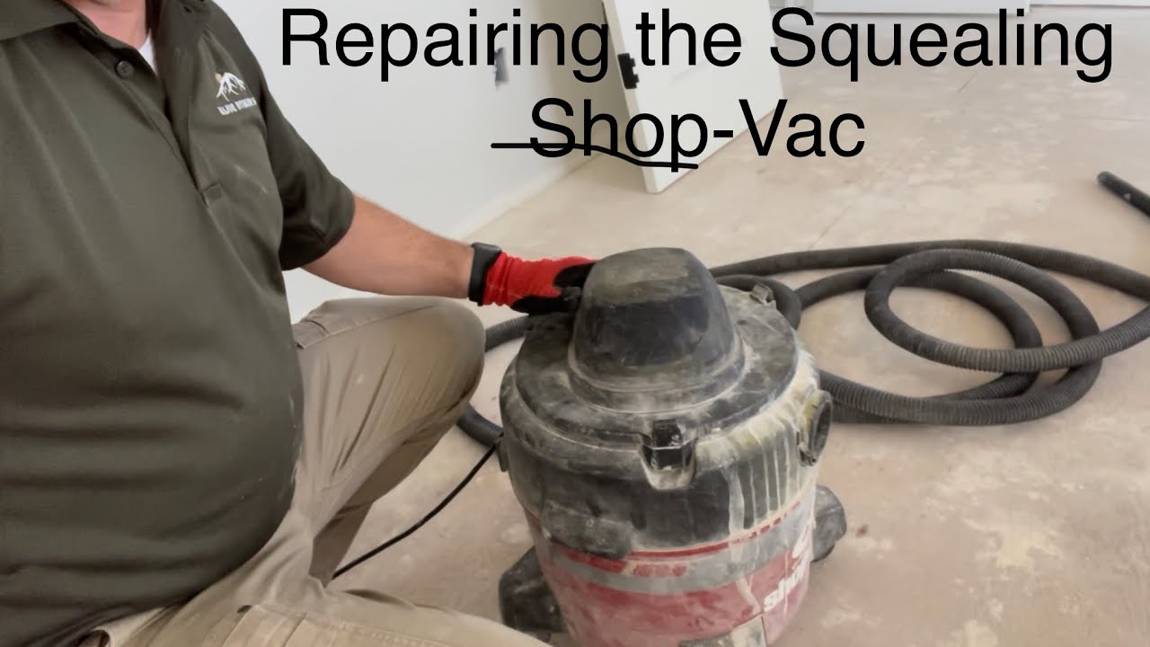 Repairing the Squealing ShopVac YouTube