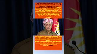 Mesud Barzani, Suriye Özel Temsilcisi Tom Barrack ile görüştü