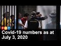 Covid-19 numbers as at July 3, 2020