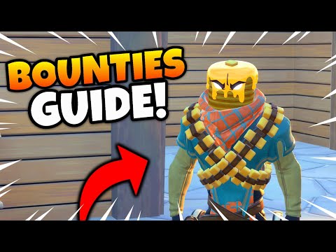 Fortnite BOUNTIES Guide! How to Complete Bounties and Get GOLD! (Fortnite Season 5)