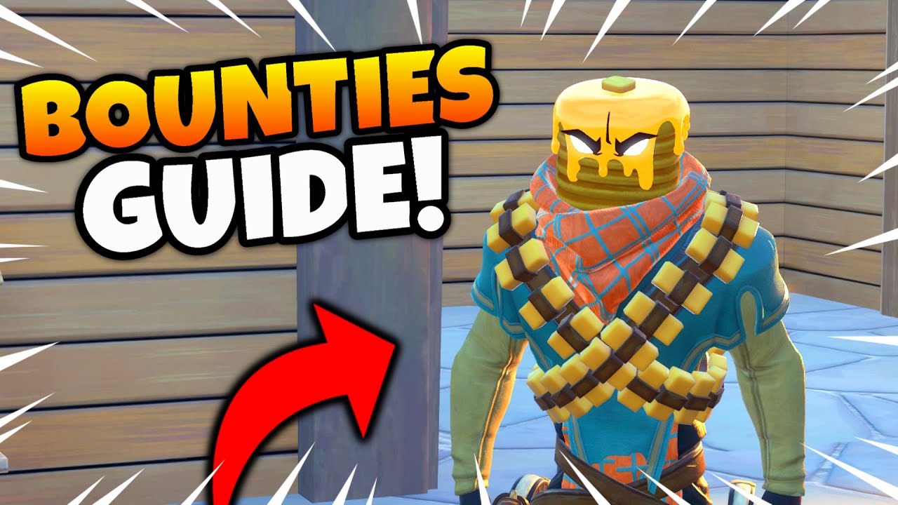 Fortnite BOUNTIES Guide! How to Complete Bounties and Get GOLD