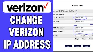 How To Change Verizon Ip Address