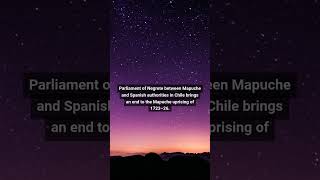 Today in History - 13.02.1726 | Parliament of Negrete between #shorts