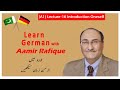 A1  german language  aamir rafique  lecture 16  introduction oneself