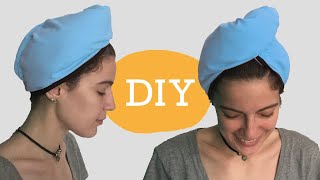 Cómo hacer una toalla turbante para el pelo | Lali Verónica