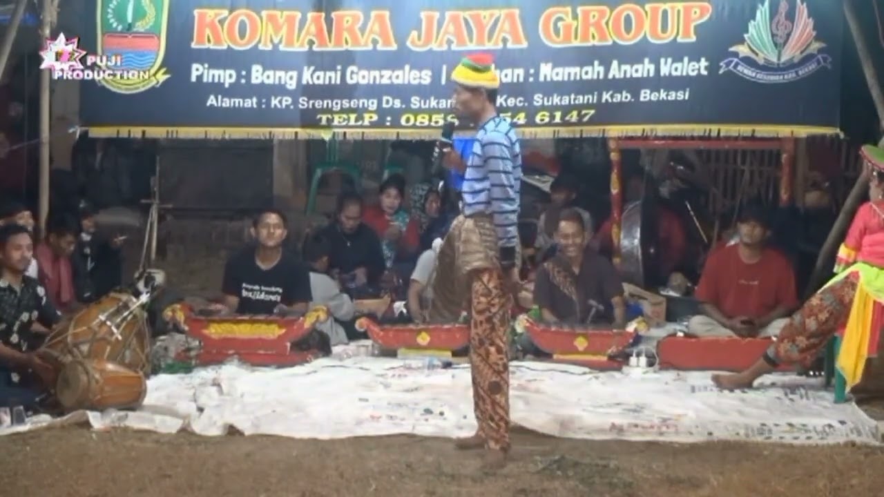 Topeng Betawi Komara Jaya Group di Cibuaya Karawang