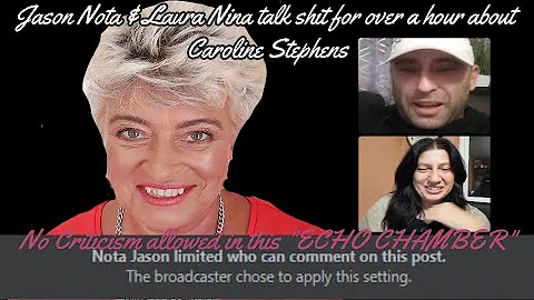 Laura Nina & Jason Nota talk shit about Caroline S...