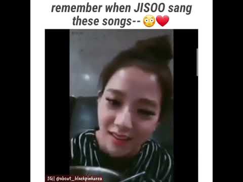 jisoo's voice omg-