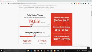 How Much Does Youtube Pay For Every 1000 Views : YOUTUBE CALCULATOR