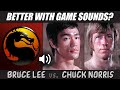 Lee v norris dubbed with mortal kombat sounds    retrosfx mashups